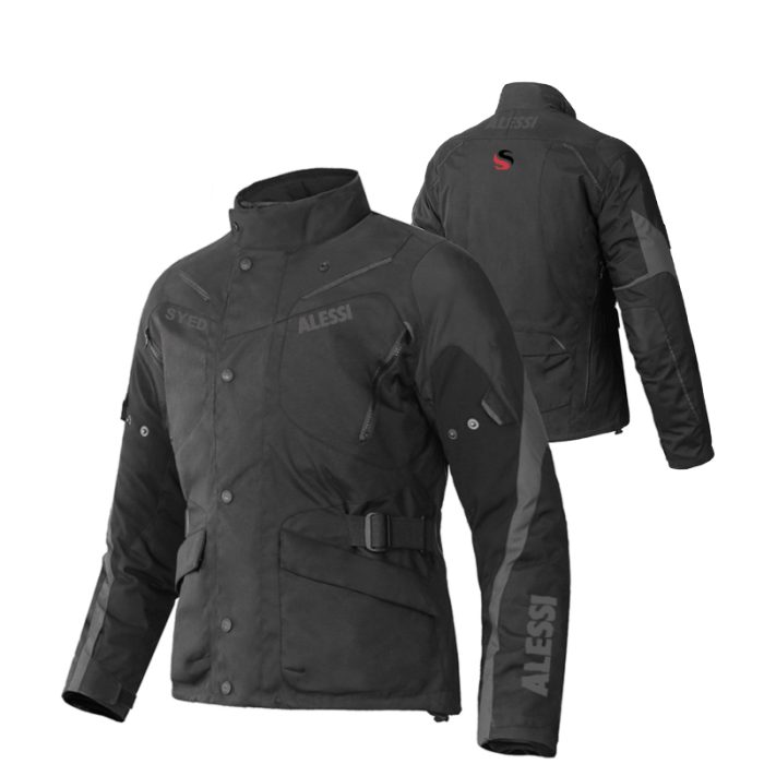 Midnight Drifter Slim Fit Cordura Waterproof Biker Jacket