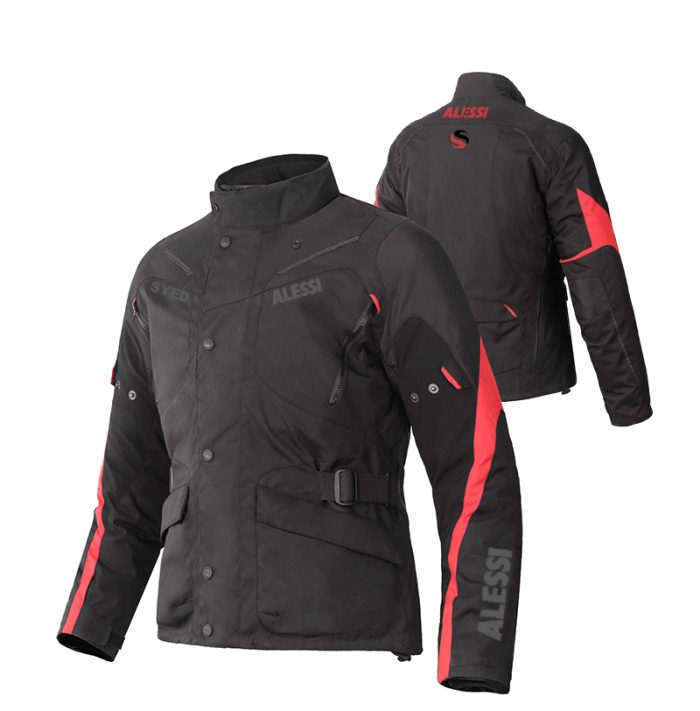 Midnight Drifter Slim Fit Cordura Waterproof Biker Jacket