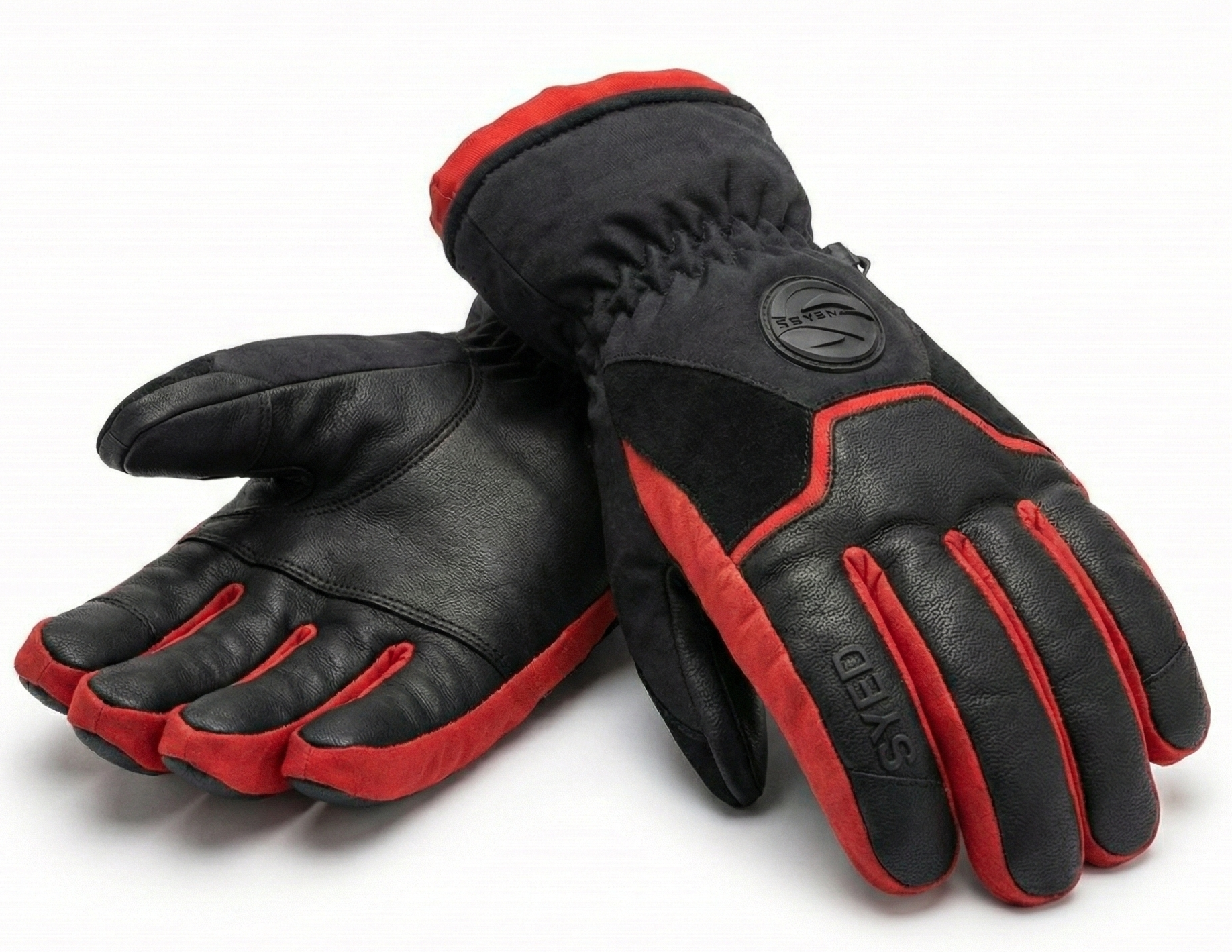 Pro-Performance-Black-and-Red-Leather-Ski-Gloves-Thermal-Winter-Sports-Hand-Wear Pro-Performance Black & Red Leather Ski Gloves – Thermal Winter Sports Hand Wear