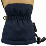 Summit Series Tan Leather Ski Gloves with Touchscreen Fingers