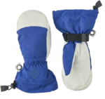 Syed Alpine-X Pro Leather Palm Ski Mittens – Royal Blue/White
