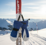 Syed Alpine-X Pro Leather Palm Ski Mittens – Royal Blue/White